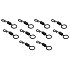 Quick Change Swivel 15 fishing Q swivel 10 pcs