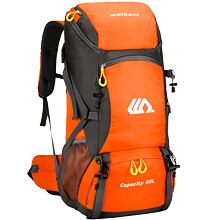 Makalu hiking backpack 50 l orange