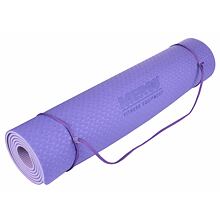 Yoga TPE 6 Double Mat sports pad violet-violet