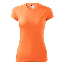 Fantasy ladies' t-shirt mandarin neon