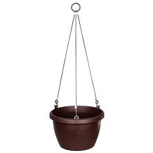 Marina hanging flower pot brown