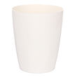 Ornella decorative flower pot white