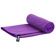 Microfibre quick drying towel 40 x 80 cm purple