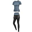 Runner Long 2W fitness set haze